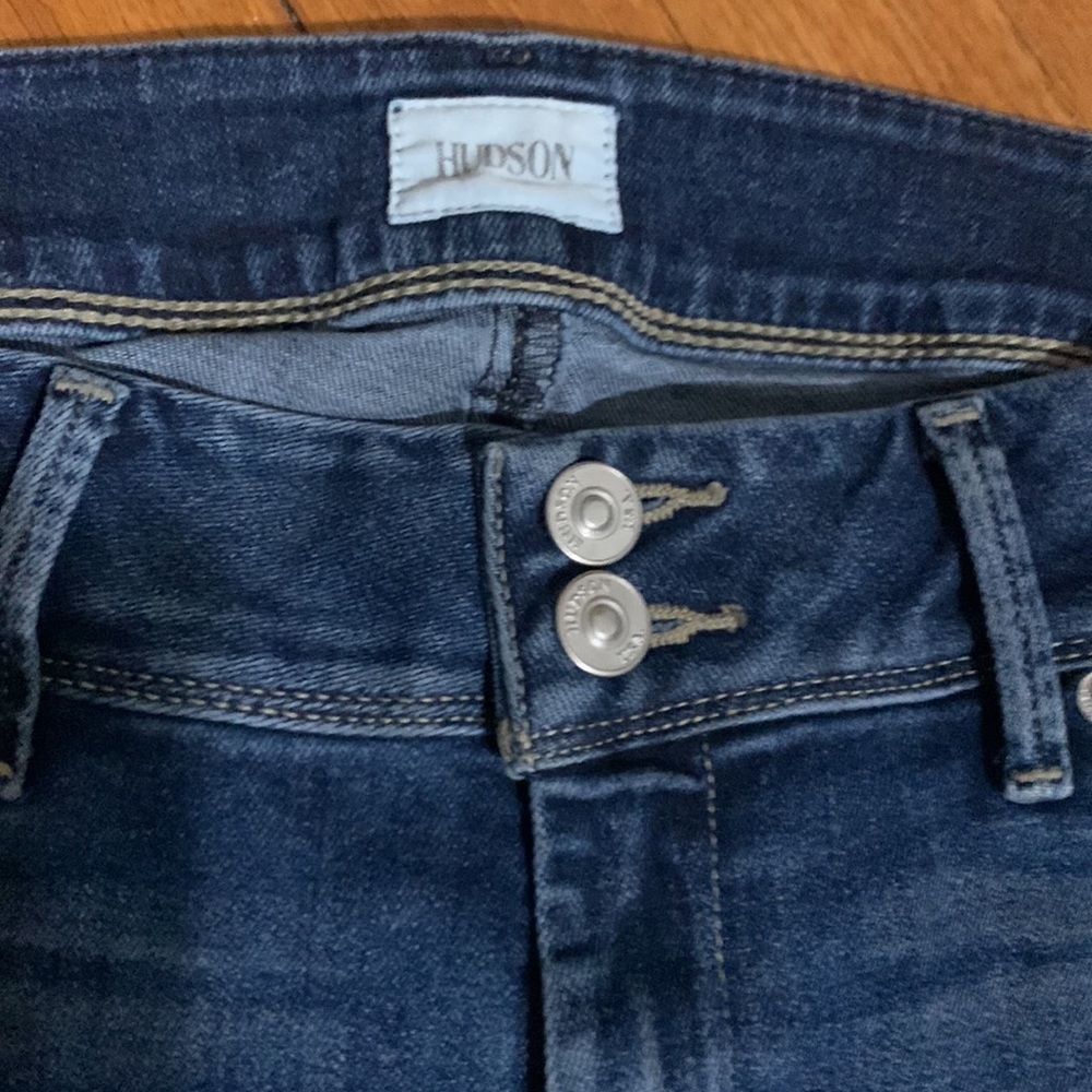 Hudson Collin Flap Mid-Rise Skinny Ankle Jean - Picture 3 of 11